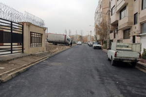 تصویر نهضت آسفالت در منطقه ۶ ادامه دارد