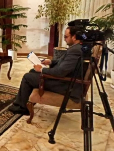 تصویر تولید مستند کوتاه راویان اطلاع رسانی دولت مردمی در استان البرز کلید خورد