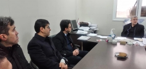 تصویر بازدید استاندار به همراه معاون آموزشی دانشگاه از بیمارستان فردیس