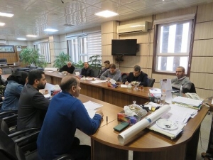 تصویر بودجه درآمدی منطقه ۵ کرج بررسی شد