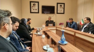 تصویر حضور و بازدید معاون وزیر فرهنگ و ارشاد اسلامی در کتابخانه عمومی الزهرا (س) کرج