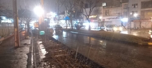 تصویر معضل چندین ساله آبگرفتگی سه راه حافظیه فردیس برطرف می‌شود
