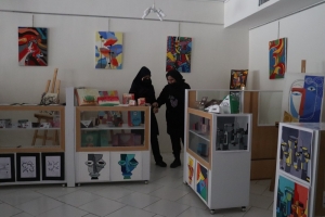 تصویر نمایشگاه دست سازه های دانش آموزی در کانون شهید فهمیده کرج گشایش یافت