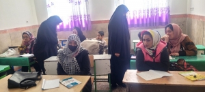 تصویر مسابقه انشا نویسی با موضوع پرسش مهر ریاست جمهوری در البرز برگزار شد