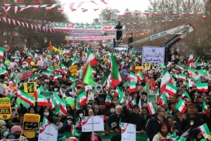 تصویر پیام تقدیر استاندار البرز از حماسه حضور البرزی ها در راهپیمایی ۲۲ بهمن