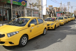 تصویر راه اندازی خط تاکسی اشتهارد به مترو محمدشهر
