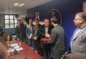 تصویر مشاور جوان فرماندار کرج معرفی شد