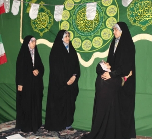 تصویر نمایش «یک نذر دخترانه» در باغستان غربی