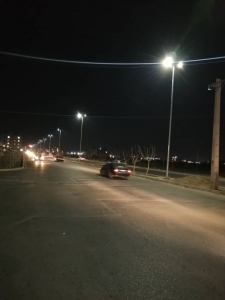 تصویر روشنایی خیابان های فرگاز و گلستان ۱۲ فردیس تامین شد