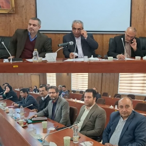 تصویر حضور رئیس شورای اسلامی شهر مهستان در پنجمین جلسه ی کارگروه اشتغال و سرمایه گذاری شهرستان ساوجبلاغ