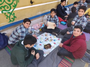 تصویر مدارس سمپاد البرز آیین کهن نوروز ایرانی را به تصویر کشیدند