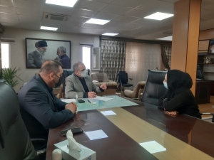تصویر سرپرست فرمانداری ویژه شهرستان کرج مسایل شهروندان کرج را مورد پیگیری قرار داد