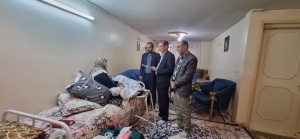 تصویر دیدار معاون استاندار با خانواده شهید والامقام حیدری