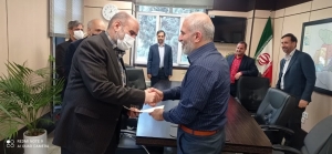 تصویر حکم  مدیرکل بازرسی شهرداری کرج ابلاغ شد