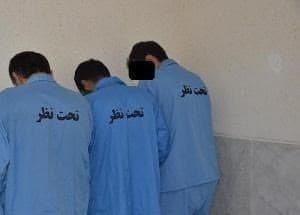 تصویر سرقت سارقان مامور نما از نگهبانان ساختمان های نیمه کاره