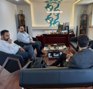 تصویر دیدار مدیر کل مرکز موسیقی حوزه هنری از حوزه هنری البرز