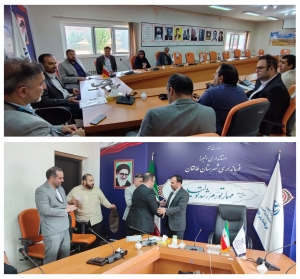 تصویر تقدیر فرماندار طالقان از سرپرست اداره فرهنگ و ارشاد اسلامی این شهرستان