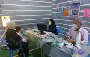 تصویر تیم بینایی سنجی در شهرستان ساوجبلاغ مستقر شد