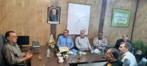 تصویر تشکیل جلسه اضطرار در پی حادثه وقوع سیل در محور کرج_ چالوس