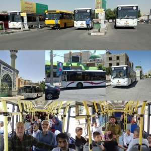 تصویر ناوگان اتوبوسرانی فردیس جمعه ها تعطیل نیست