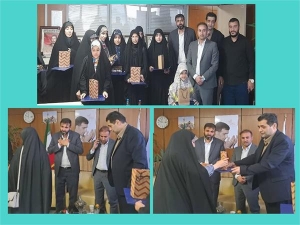 تصویر دلجویی شهرداری از دختران ماجرای پارک شهیدچمران کرج