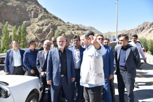 تصویر منطقه دو آزادراه تهران _شمال بزودی با حضور رییس جمهور افتتاح می‌شود
