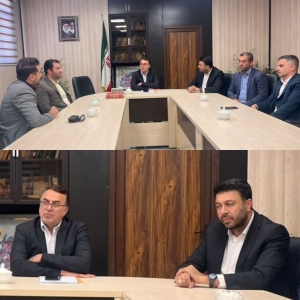 تصویر دیدار مدیریت شهری مهستان با معاون هماهنگی امور عمرانی استانداری البرز