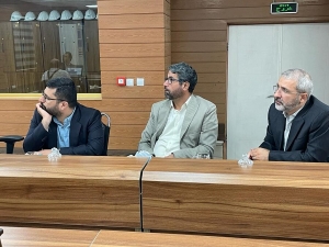 تصویر بازدید هیئت مدیریت شهری کرج از دستگاه زباله سوز نوشهر