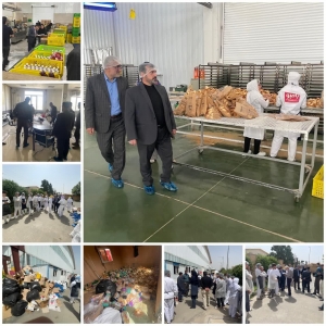 تصویر طرح مشترک اعمال قانون کارفرمایان خاطی و جمع آوری اتباع خارجی غیرمجاز در نظرآباد اجرا شد