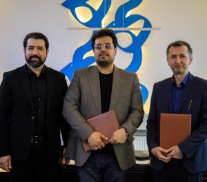 تصویر عقد تفاهمنامه میان حوزه هنری البرز و دانشکدگان کشاورزی و منابع طبیعی کرج