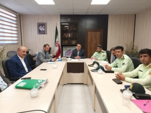 تصویر مشکلات اراضی 4 تعاونی مسکن ناجا بررسی شد