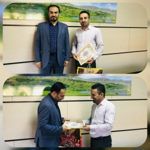 تصویر آیین تجلیل از خبرنگار شهرستان طالقان برگزار شد