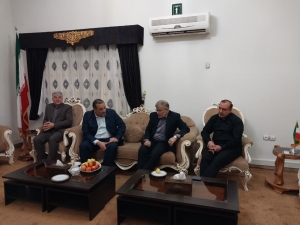 تصویر دیدار استاندار البرز با استاندارایلام و بازدید از زیرساخت‌های اربعین