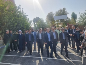 تصویر افتتاح مدرسه ظهوری در آق تپه کرج