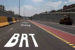 تصویر پروژه خط اتوبوس‌های BRT کرج عملیاتی می‌شود