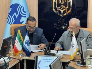 تصویر ستاد انتخابات کشور و شرکت مخابرات ایران، تفاهمنامه همکاری امضا کردند
