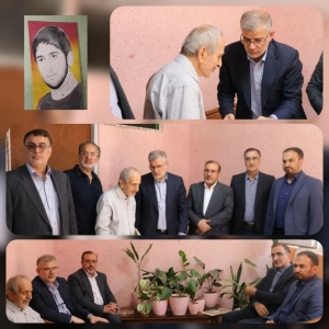 تصویر دیدار استاندار البرز با خانواده معظم شهدا