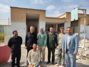 تصویر بازدید از بازسازی دبستان حضرت رسول اکرم (ص)