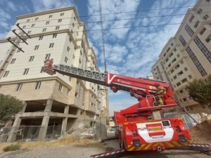 تصویر تقویت آمادگی آتش‌نشانان کرج برابر حوادث در ساختمان‌های بلند