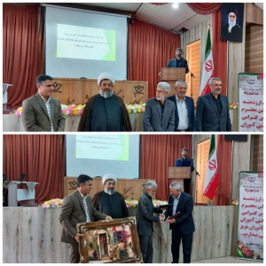 تصویر آیین تکریم و معارفه مدیر آموزش و پرورش شهرستان ساوجبلاغ برگزار شد