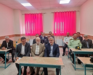 تصویر پیام فرماندار کرج بمناسبت بازگشایی مدارس و دانشگاه ها