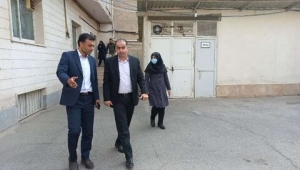تصویر بازدید عضو شورای اسلامی شهر کرج از بیمارستان کمالی
