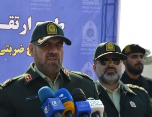 تصویر دستگیری عامل درگیری در بیمارستان ثارالله کرج