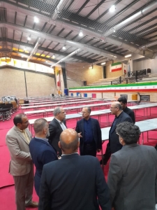 تصویر آماده سازی محل استقرار سیستم ارتباطات مردمی دولت