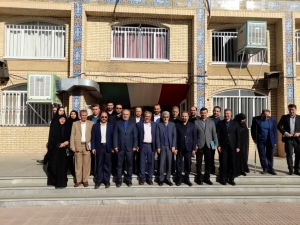 تصویر افتتاح نمایشگاه فن بازار در استان البرز