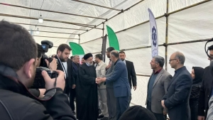 تصویر رییس جمهور وارد استان البرز شد