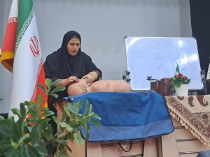 تصویر کارگاه امداد و نجات در کتابخانه امیرکبیر کرج
