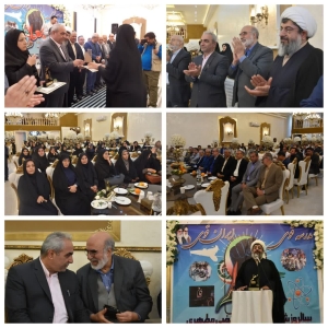 تصویر مراسم تجلیل از معلمان نمونه شهرستان ساوجبلاغ