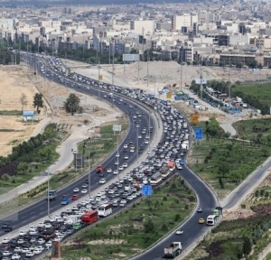 تصویر دو طبقه شدن اتوبان تهران-کرج در سفر رئیس جمهور به البرز تصویب شد