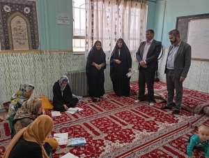 تصویر هدف از بازدیدهای میدانی از ادارات و کلاس های سوادآموزی، خدمت صادقانه و رسیدن به عدالت آموزشی است